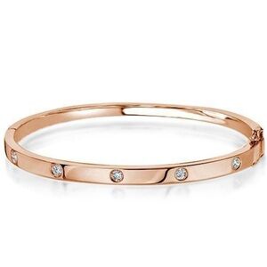 Rose Gold Bangle Bracelet